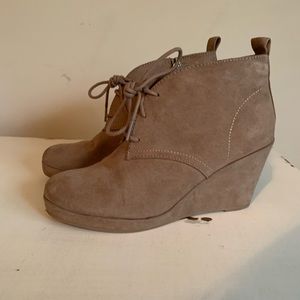 Tan Wedge Heels